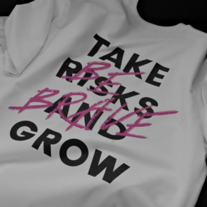 Футболка унисекс WOOGEE GROOVE Be Brave Белый M-98